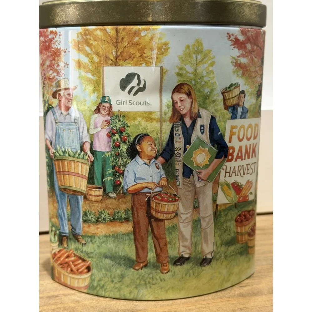 Girl Scouts food harvest bank